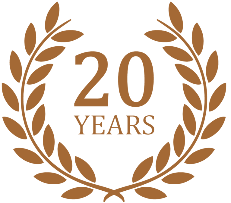 20+ years in business