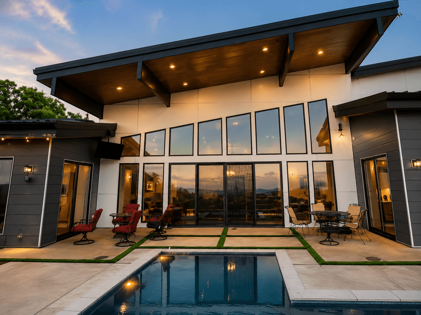 Custom Home & Patio
