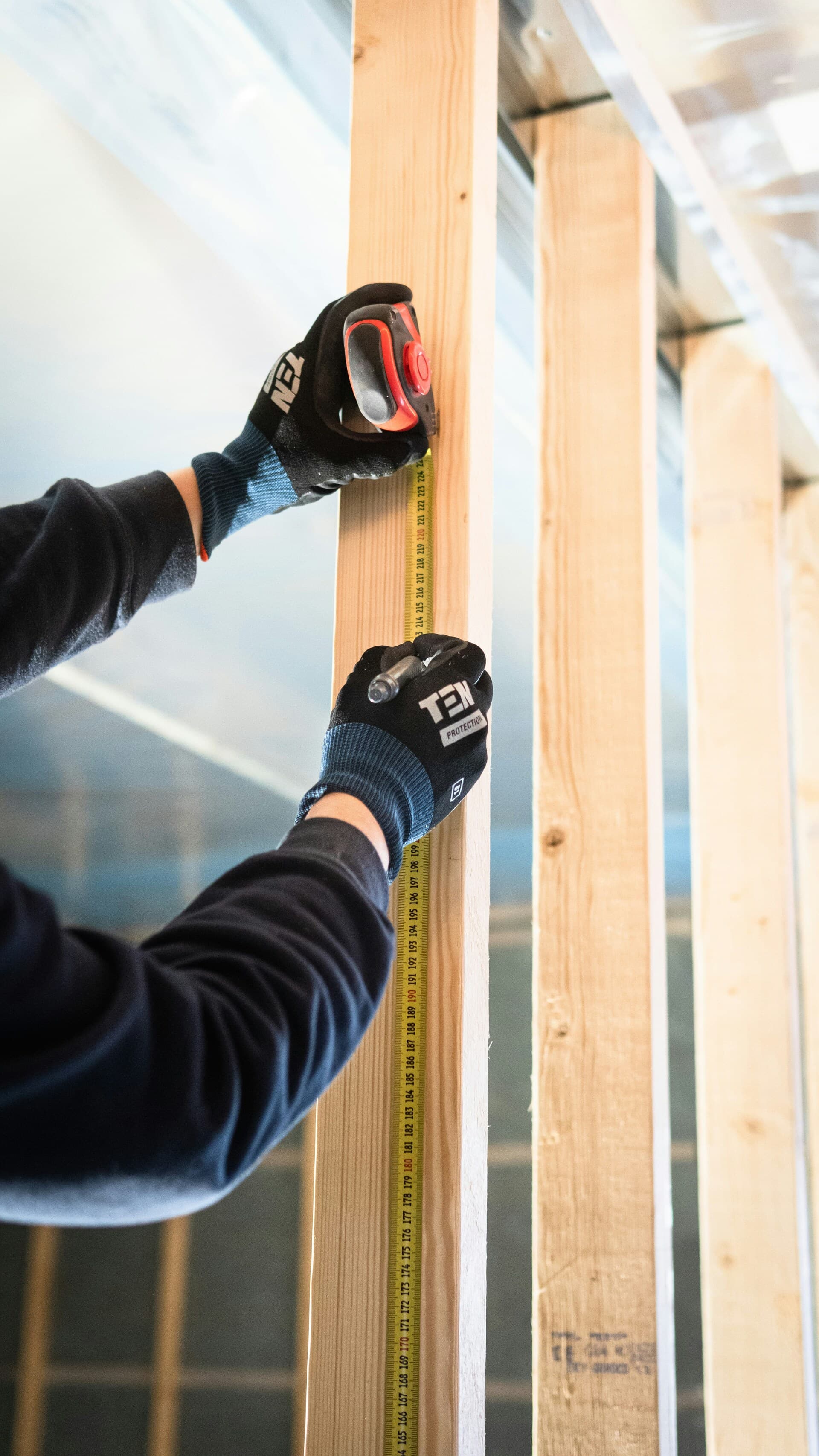 Cademartori Construction at work on a doors & windows project