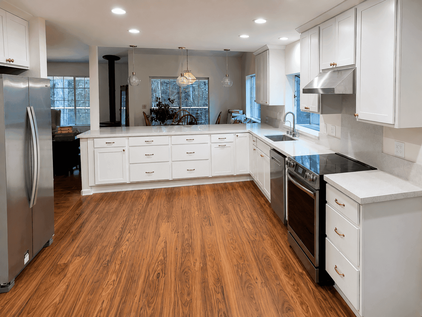 White Kitchen Remodel